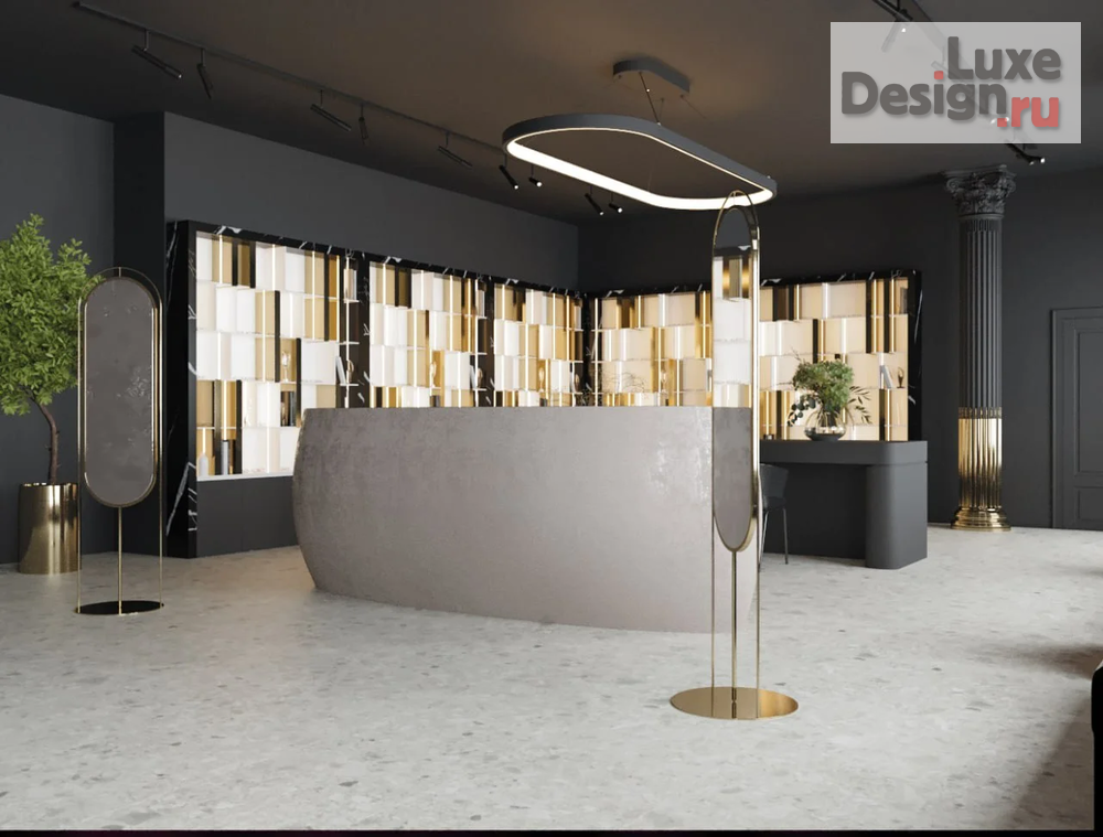 Дизайн интерьера шоу-рума "Салон оптики в г. Ярославль" (фото 1)