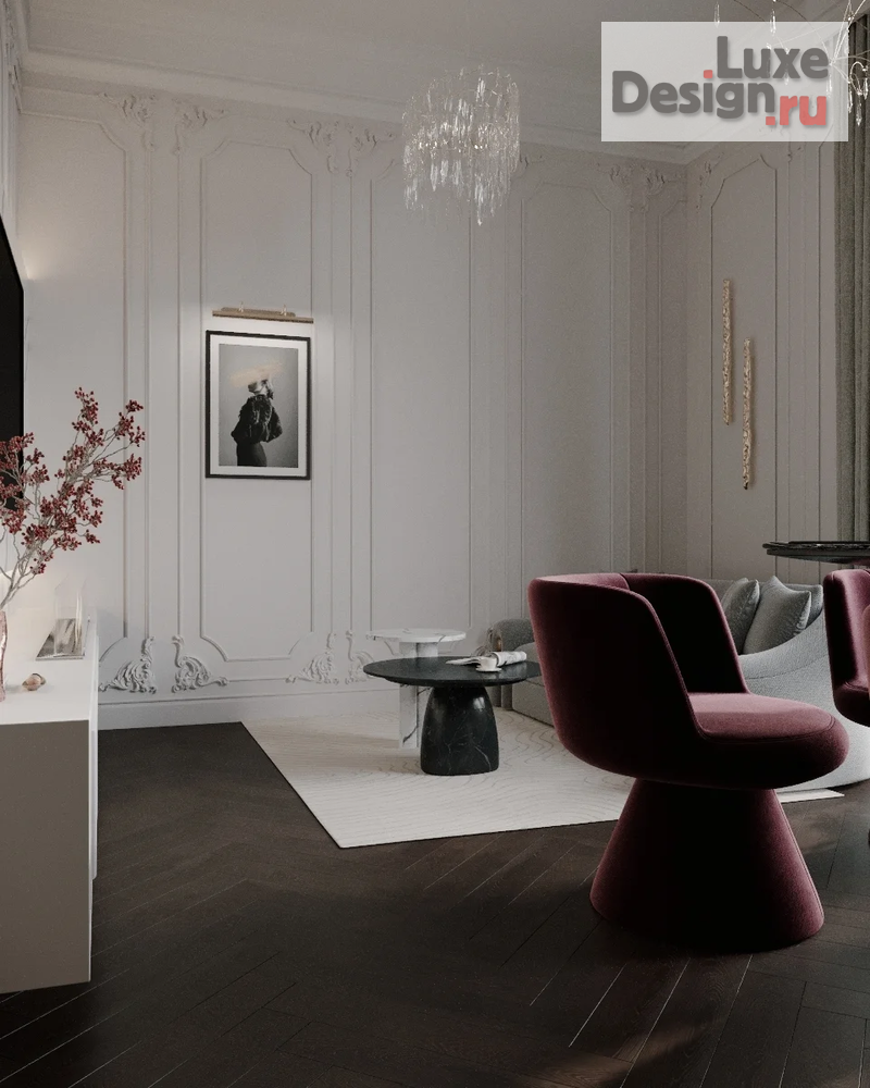 Дизайн интерьера двухкомнатной квартиры "Квартира в г. Санкт-Петербург" (фото 21)