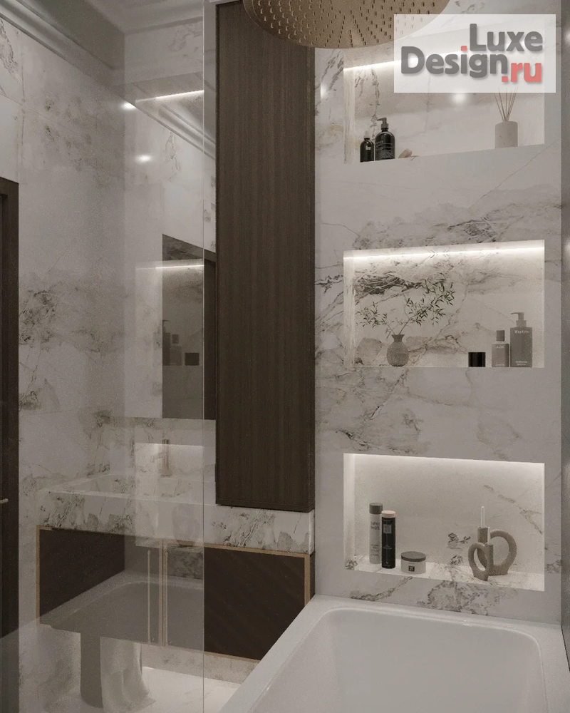 Дизайн интерьера двухкомнатной квартиры "Квартира в г. Санкт-Петербург" (фото 25)