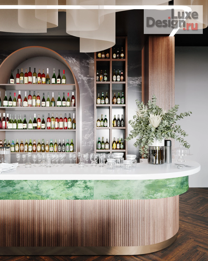 Дизайн интерьера ресторана "Ресторан авторской кухни в г. Москва" (фото 3)