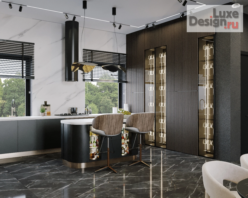 Дизайн интерьера частного дома "Дом в г. Москва" (фото 1)