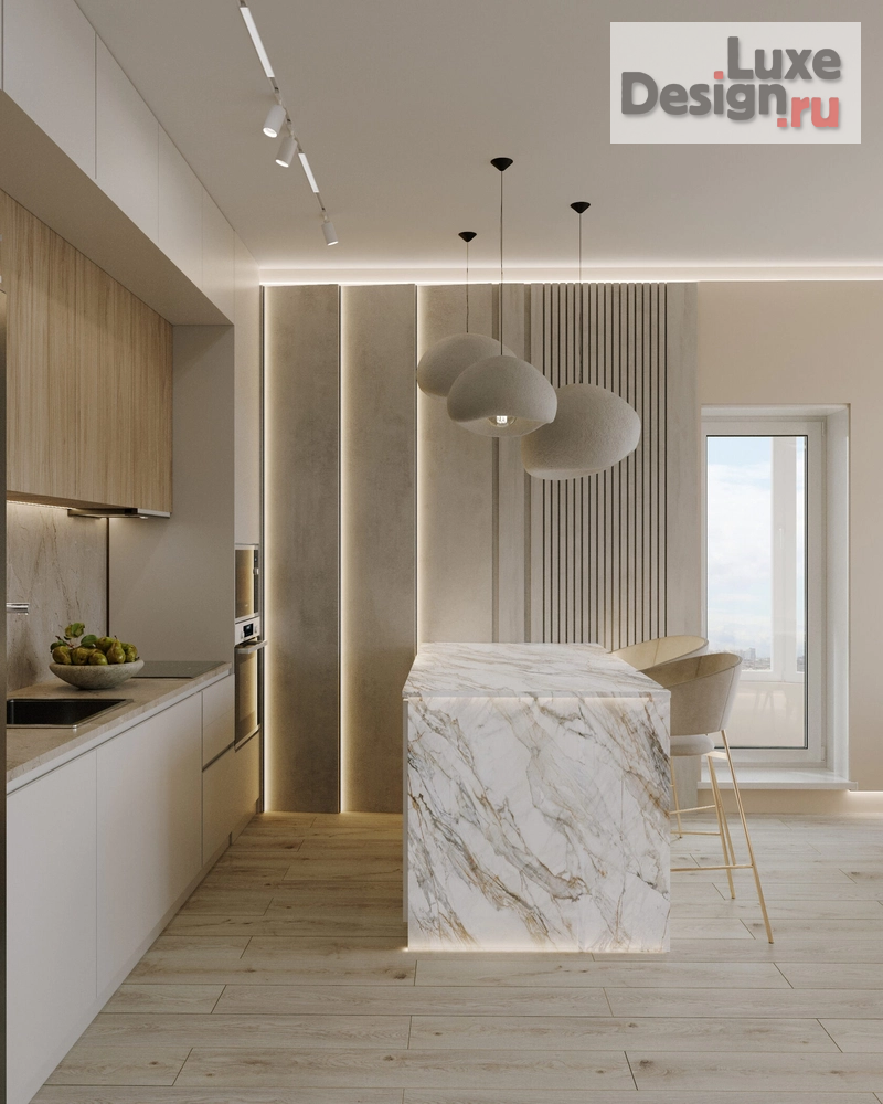 Дизайн интерьера двухкомнатной квартиры "Квартира в г. Краснодар" (фото 3)