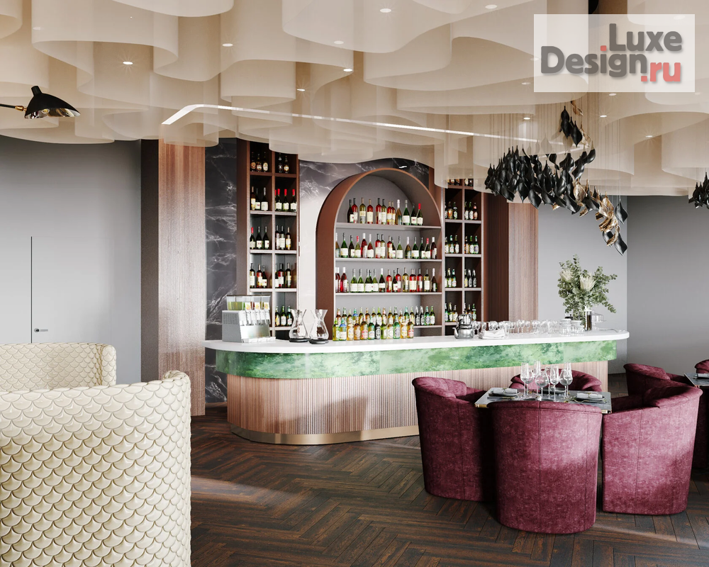 Дизайн интерьера ресторана "Ресторан авторской кухни в г. Москва" (фото 5)