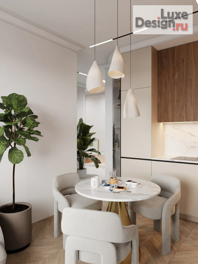 Дизайн интерьера двухкомнатной квартиры "Квартира в г. Москва" (фото 5)