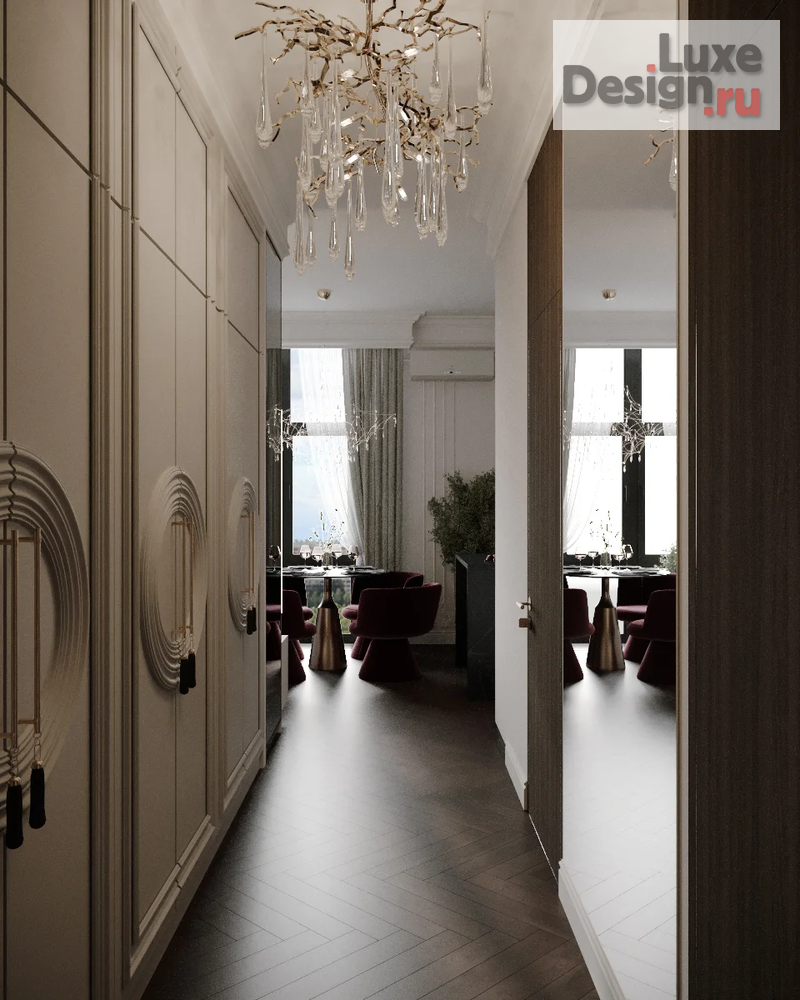 Дизайн интерьера двухкомнатной квартиры "Квартира в г. Санкт-Петербург" (фото 6)