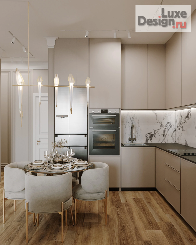 Дизайн интерьера двухкомнатной квартиры "Квартира в г. Москва" (фото 7)