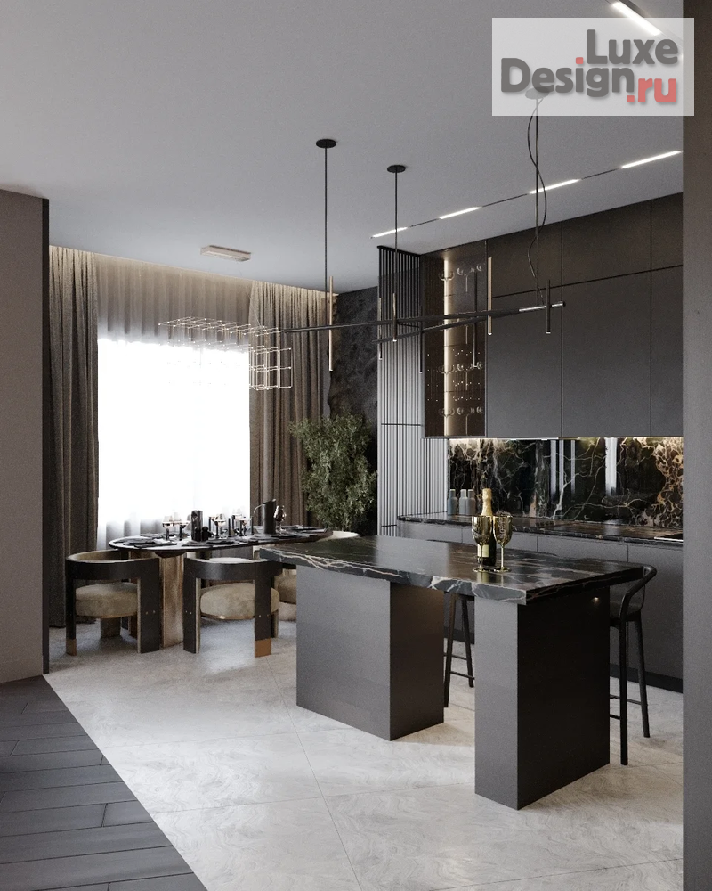 Дизайн интерьера двухкомнатной квартиры "Квартира в г. Москва" (фото 8)