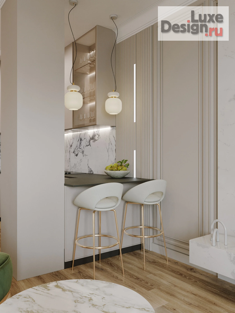 Дизайн интерьера двухкомнатной квартиры "Квартира в г. Москва" (фото 8)