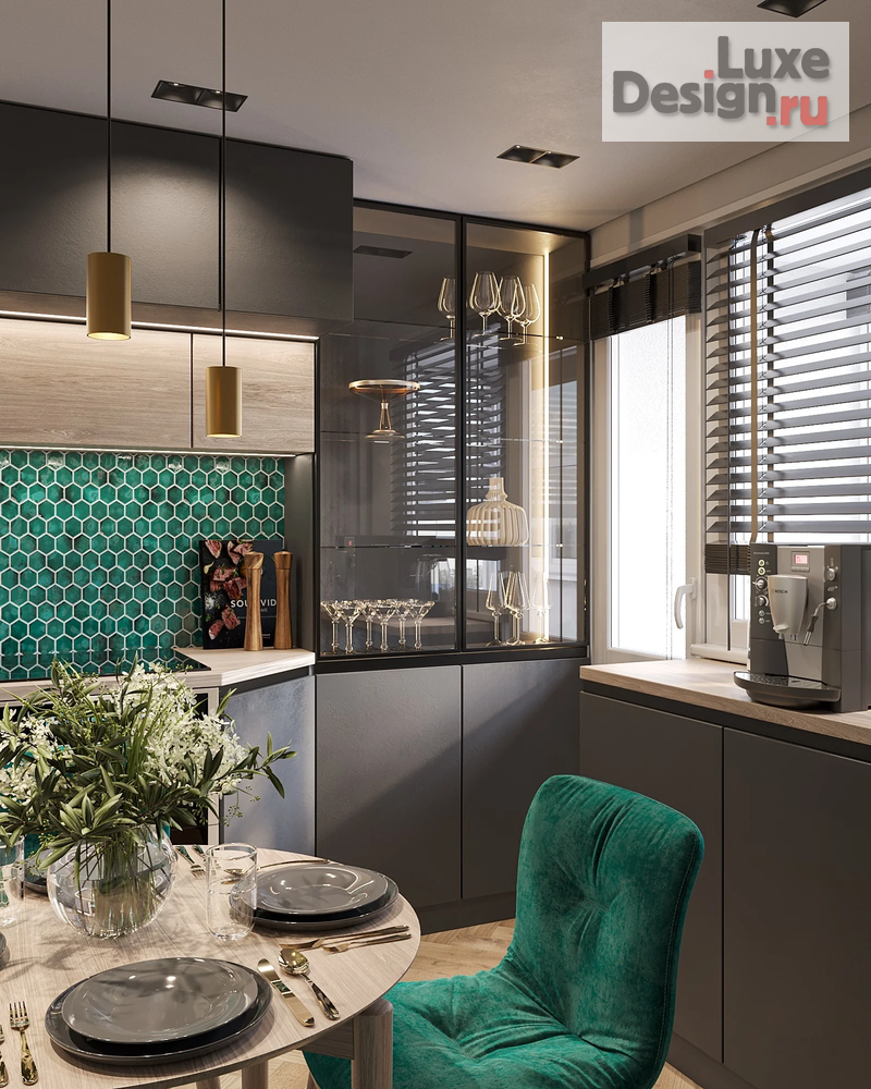 Дизайн интерьера однокомнатной квартиры "Квартира в г. Санкт-Петербург" (фото 8)