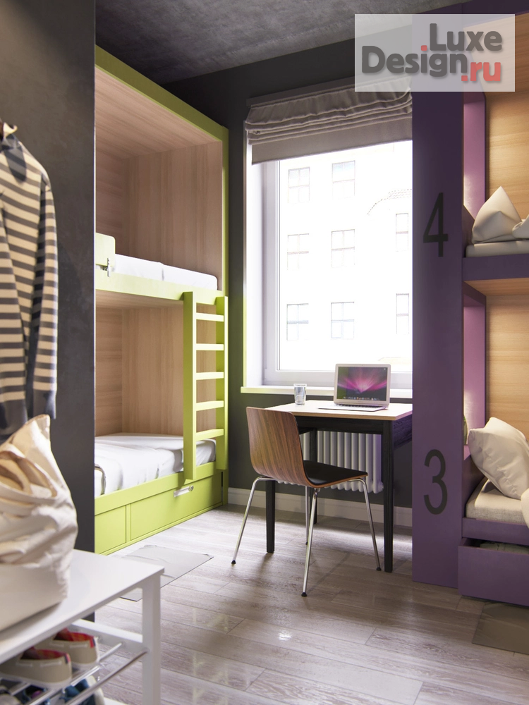 Дизайн интерьера хостела "Хостел "Houseroom"" (фото 11)