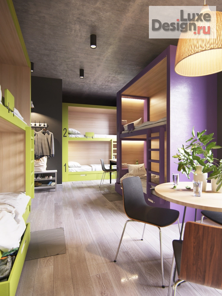 Дизайн интерьера хостела "Хостел "Houseroom"" (фото 7)