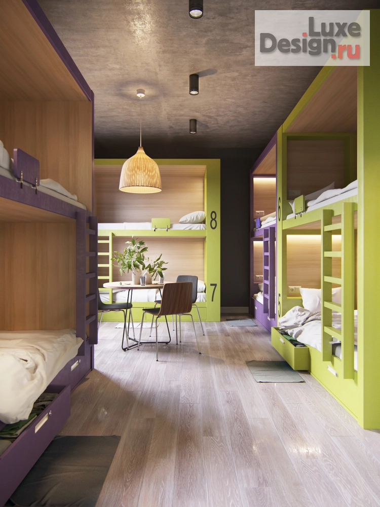 Дизайн интерьера хостела "Хостел "Houseroom"" (фото 9)