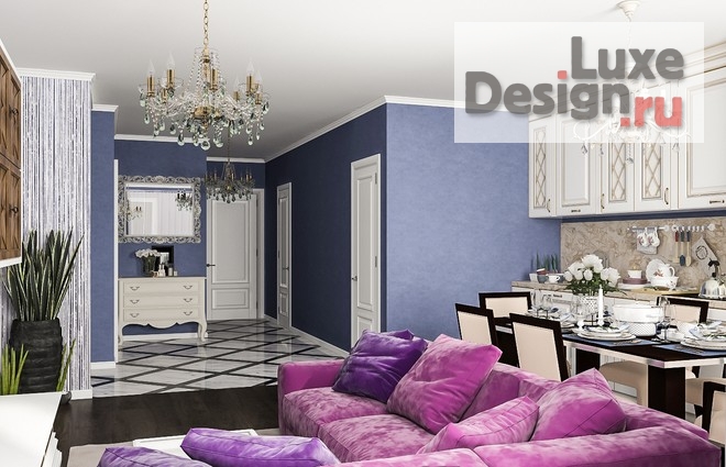 Дизайн интерьера квартиры "Проект двухкомнатной квартиры" (фото 3)