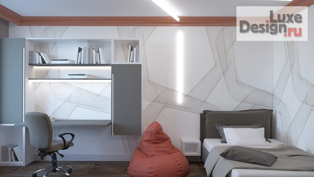 Дизайн интерьера четырехкомнатной квартиры "Дизайн-проект квартира в г. Санкт-Петербург, ул Заставская" (фото 2)