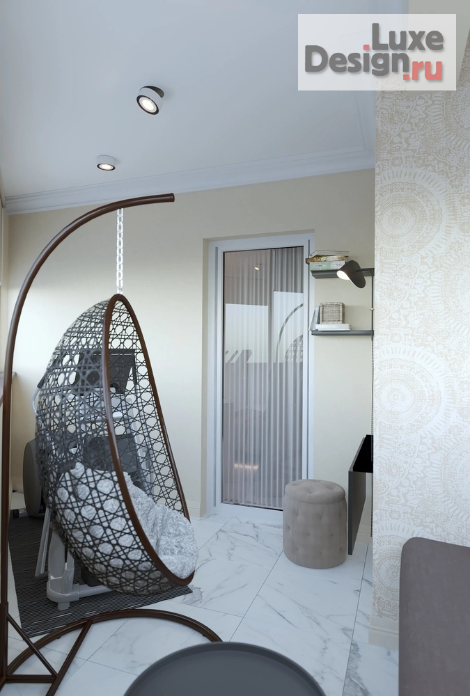 Дизайн интерьера трехкомнатной квартиры "Дизайн-проект квартира в г. Кингисепп" (фото 10)