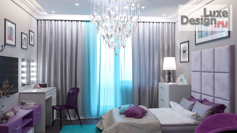 Дизайн интерьера четырехкомнатной квартиры "квартира в г. Санкт-Петербург, на ул. Центральная (Кудрово)" (фото 6)