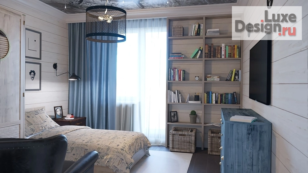 Дизайн интерьера четырехкомнатной квартиры "квартира в г. Санкт-Петербург, на ул. Центральная (Кудрово)" (фото 11)