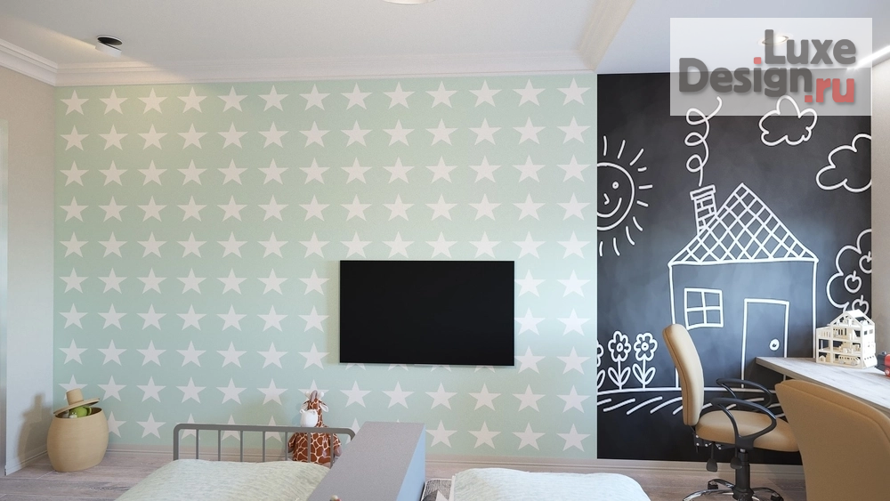 Дизайн интерьера трехкомнатной квартиры "Дизайн-проект квартира в г. Кингисепп" (фото 12)