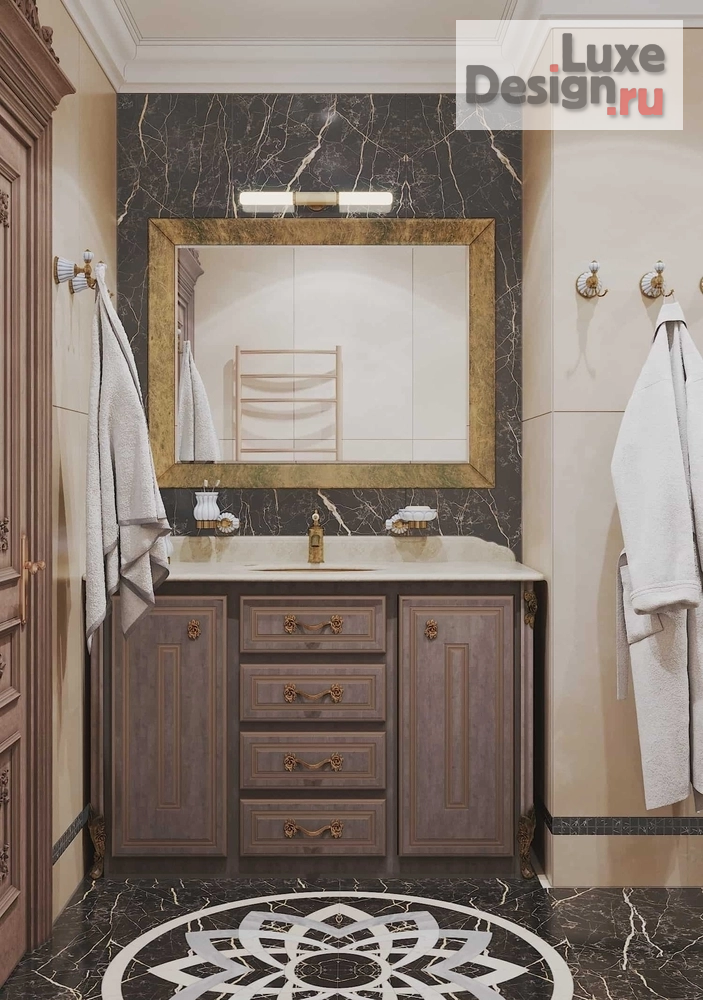 Дизайн интерьера трехкомнатной квартиры "Дизайн-проект квартира в г. Санкт-Петербург, ЖК Виктори Плаза" (фото 5)