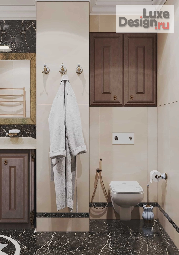 Дизайн интерьера трехкомнатной квартиры "Дизайн-проект квартира в г. Санкт-Петербург, ЖК Виктори Плаза" (фото 7)