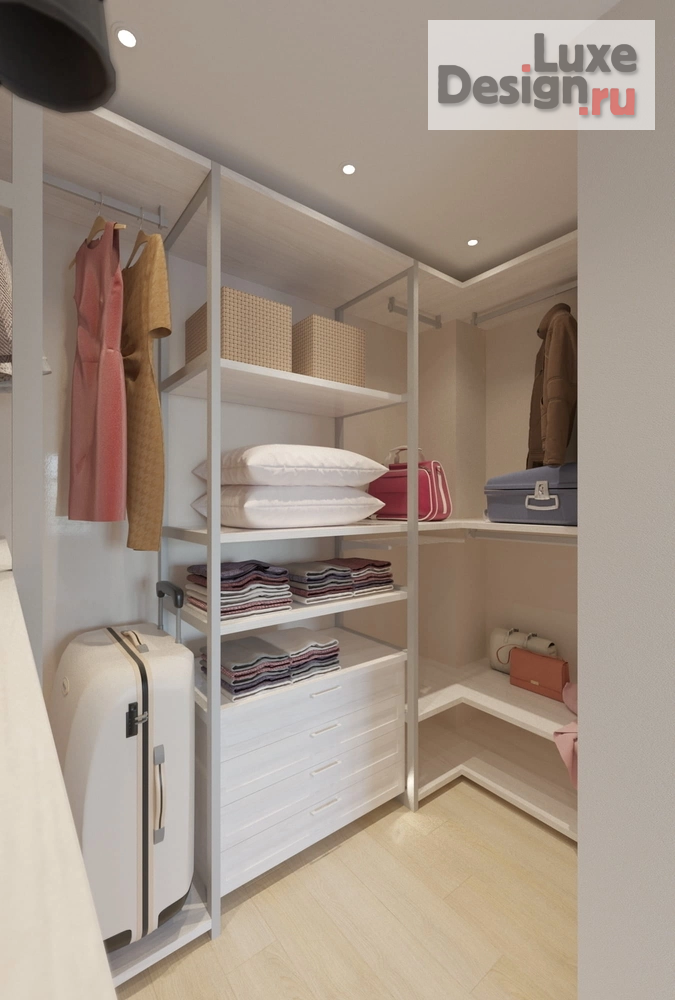 Дизайн интерьера двухкомнатной квартиры "Дизайн-проект квартиры в г. Санкт-Петербург, ЖК Времена года" (фото 7)