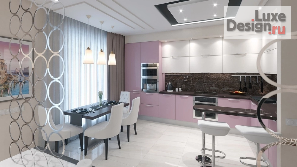 Дизайн интерьера трехкомнатной квартиры "Дизайн-проект квартиры в г. Санкт-Петербург,  ЖК Капитал" (фото 8)