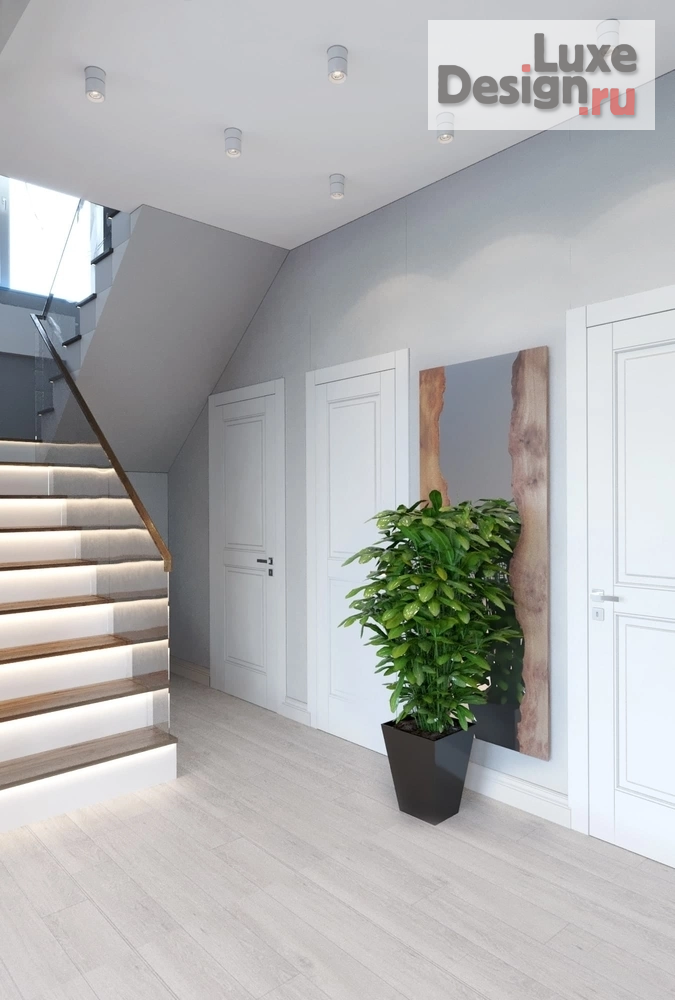 Дизайн интерьера загородного дома "Загородный дом, коттеджный посёлок "Онегин парк", Ленинградская область" (фото 5)