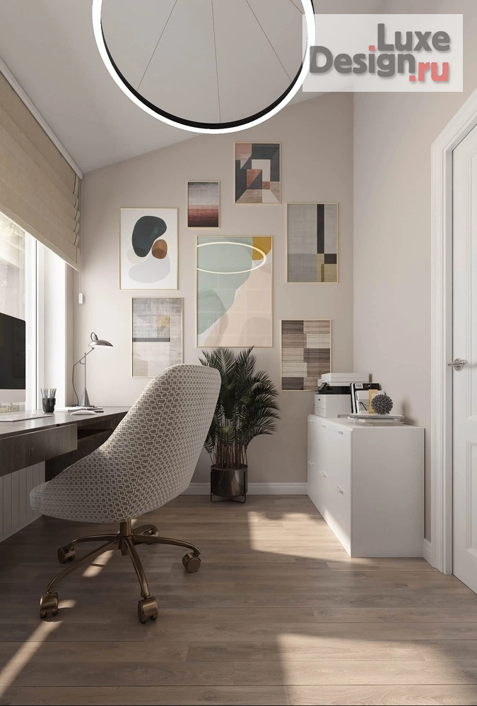 Дизайн интерьера загородного дома "Загородный дом, коттеджный посёлок "Онегин парк", Ленинградская область" (фото 11)