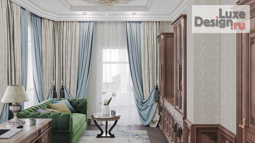 Дизайн интерьера трехкомнатной квартиры "Дизайн-проект квартира в г. Санкт-Петербург, ЖК Виктори Плаза" (фото 17)