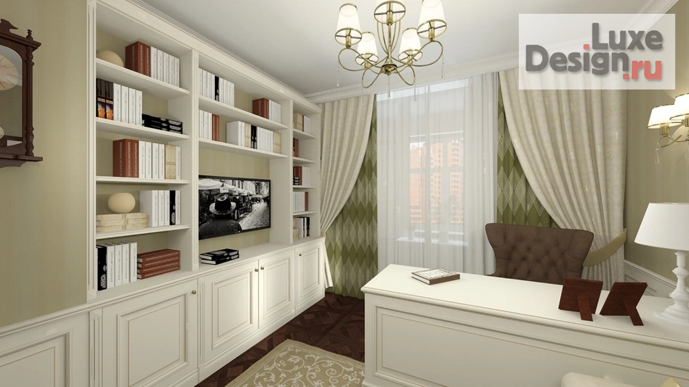 Дизайн интерьера трехкомнатной квартиры "Дизайн-проект квартиры в г. Санкт-Петербург,  ЖК Времена года" (фото 14)