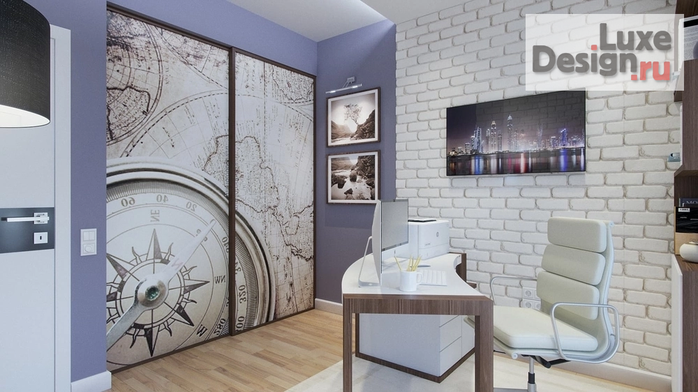 Дизайн интерьера трехкомнатной квартиры "Дизайн-проект квартиры в г. Санкт-Петербург,  ЖК Капитал" (фото 12)