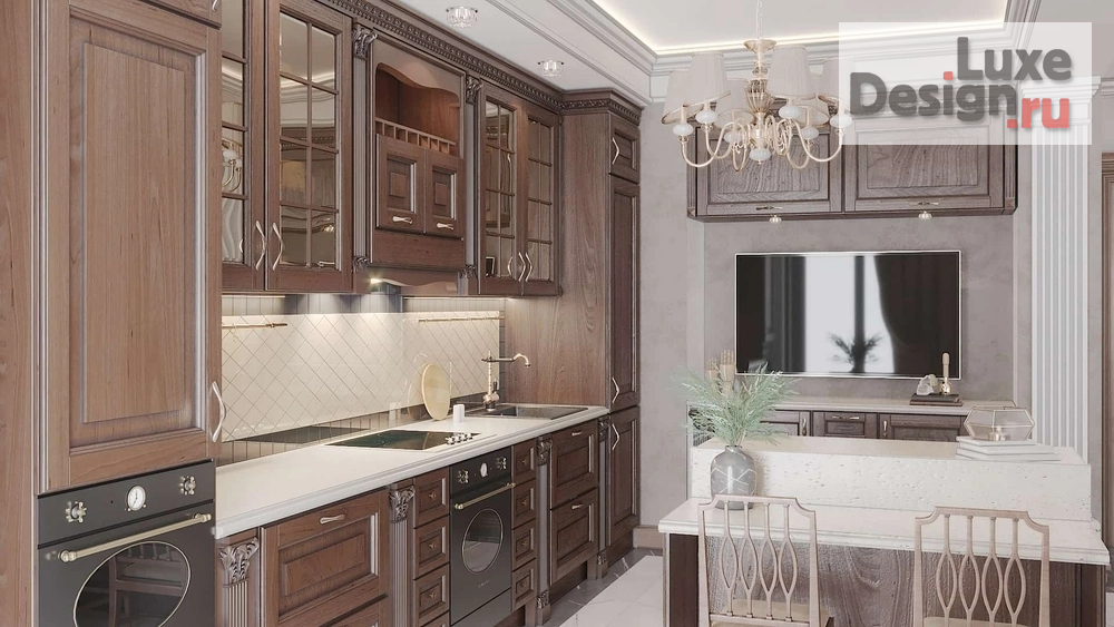 Дизайн интерьера трехкомнатной квартиры "Дизайн-проект квартира в г. Санкт-Петербург, ЖК Виктори Плаза" (фото 3)