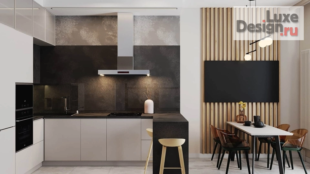 Дизайн интерьера однокомнатной квартиры "Дизайн-проект квартиры в г. Санкт-Петербург,  ЖК Ленинград" (фото 1)