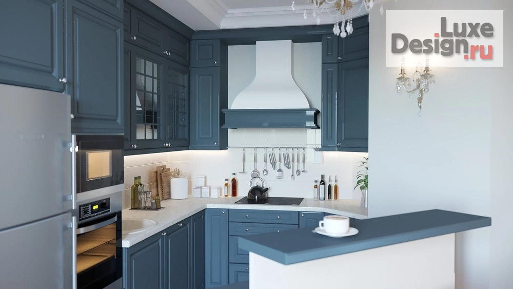 Дизайн интерьера четырехкомнатной квартиры "Дизайн-проект квартира в г. Санкт-Петербург, ул Заставская" (фото 17)