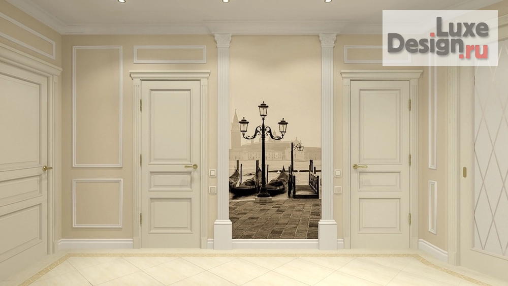 Дизайн интерьера трехкомнатной квартиры "Дизайн-проект квартиры в г. Санкт-Петербург,  ЖК Времена года" (фото 10)