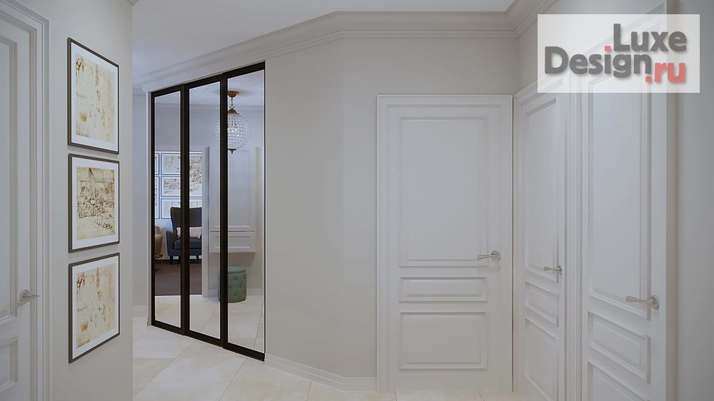 Дизайн интерьера четырехкомнатной квартиры "квартира в г. Санкт-Петербург, на ул. Центральная (Кудрово)" (фото 20)