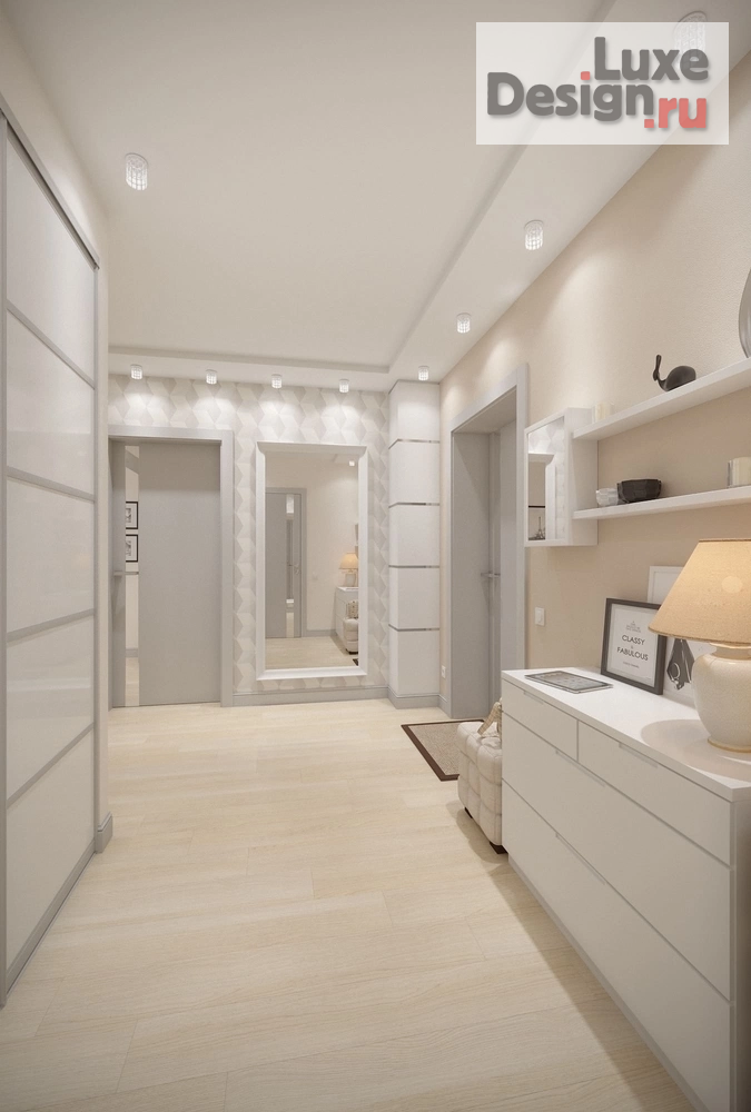 Дизайн интерьера двухкомнатной квартиры "Дизайн-проект квартиры в г. Санкт-Петербург, ЖК Времена года" (фото 9)