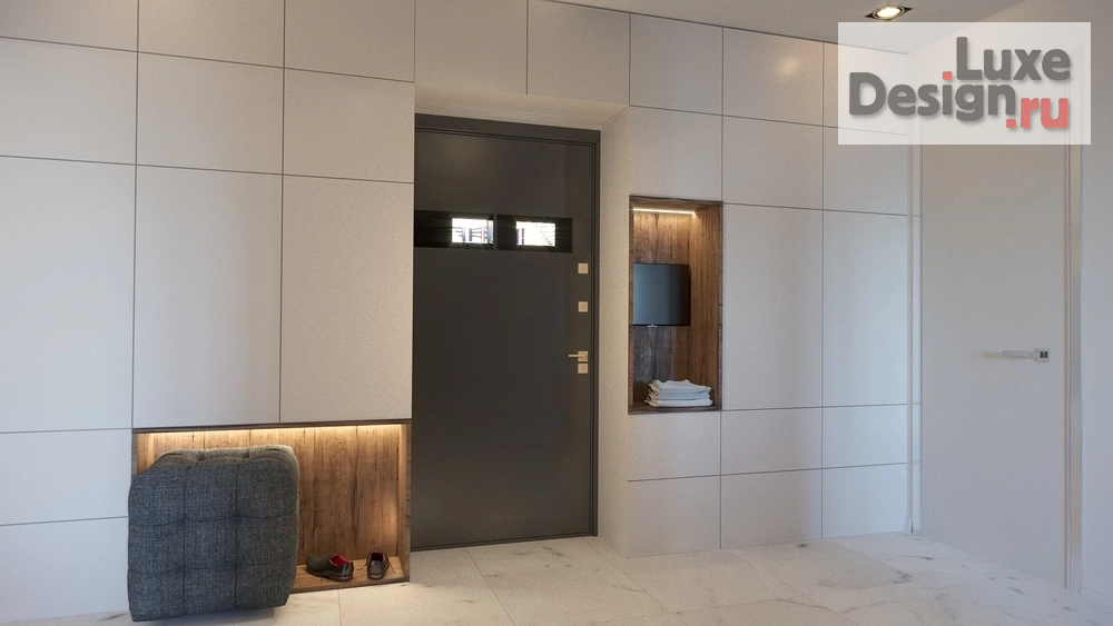 Дизайн интерьера трехкомнатной квартиры "Дизайн-проект квартира в г. Кингисепп" (фото 6)