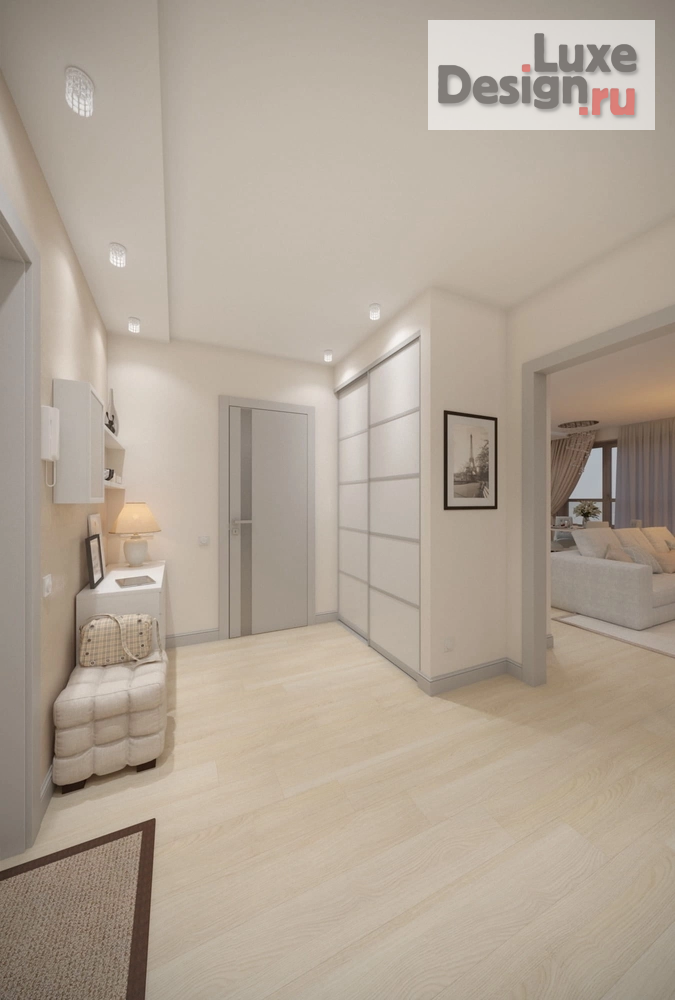 Дизайн интерьера двухкомнатной квартиры "Дизайн-проект квартиры в г. Санкт-Петербург, ЖК Времена года" (фото 11)