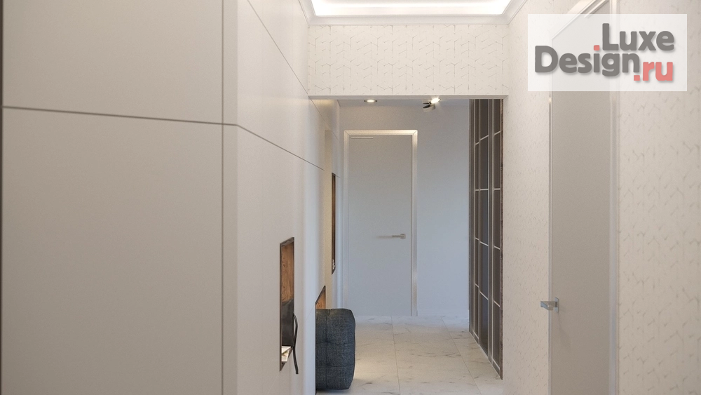 Дизайн интерьера трехкомнатной квартиры "Дизайн-проект квартира в г. Кингисепп" (фото 8)
