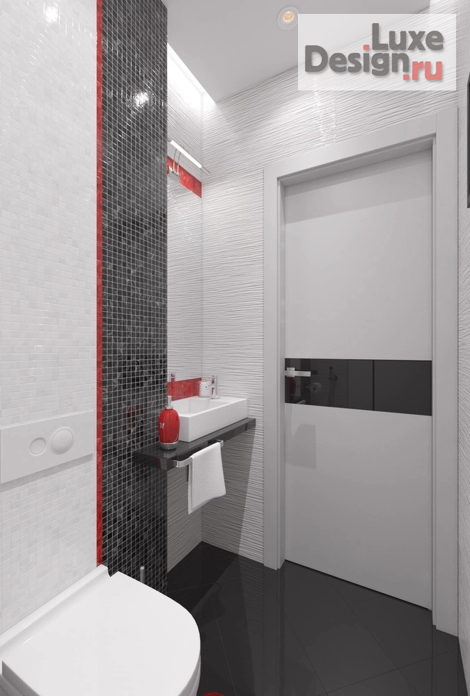 Дизайн интерьера трехкомнатной квартиры "Дизайн-проект квартиры в г. Санкт-Петербург,  ЖК Капитал" (фото 23)