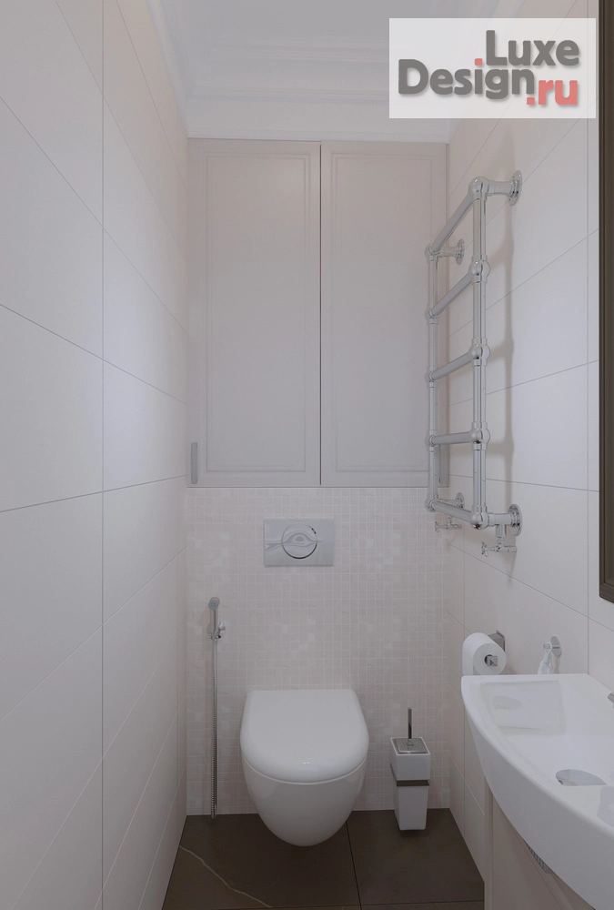 Дизайн интерьера четырехкомнатной квартиры "Дизайн-проект квартира в г. Санкт-Петербург, ул Заставская" (фото 24)