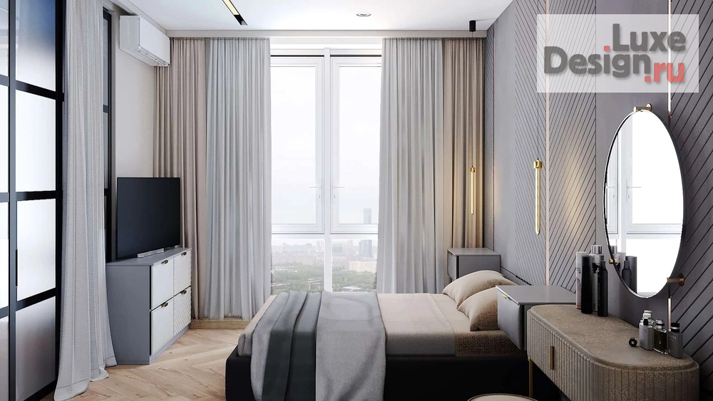 Дизайн интерьера однокомнатной квартиры "Дизайн-проект квартиры в г. Санкт-Петербург,  ЖК Ленинград" (фото 7)
