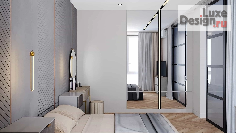 Дизайн интерьера однокомнатной квартиры "Дизайн-проект квартиры в г. Санкт-Петербург,  ЖК Ленинград" (фото 8)