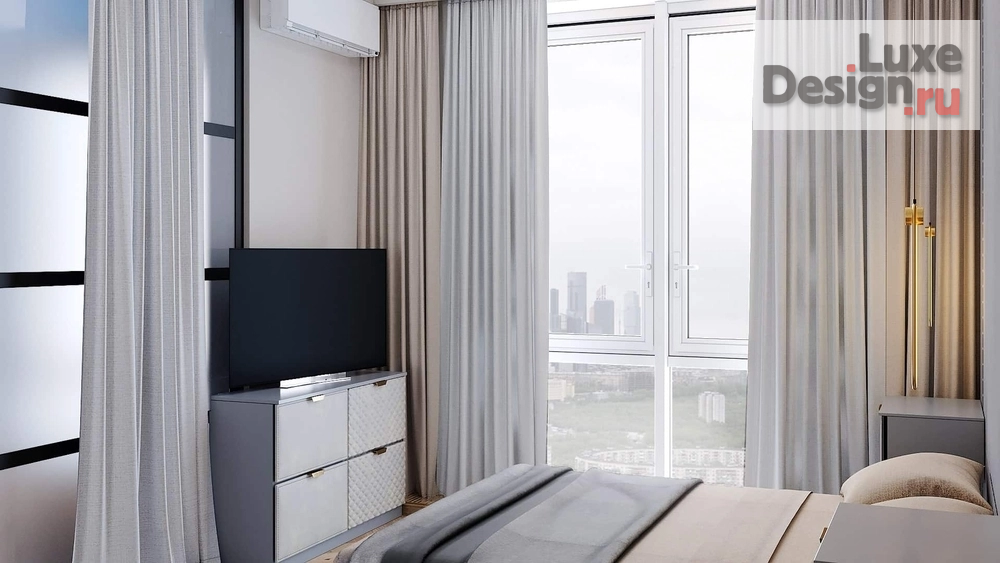 Дизайн интерьера однокомнатной квартиры "Дизайн-проект квартиры в г. Санкт-Петербург,  ЖК Ленинград" (фото 10)