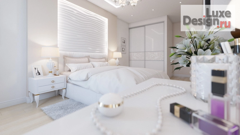 Дизайн интерьера двухкомнатной квартиры "Дизайн-проект квартиры в г. Санкт-Петербург, ЖК Времена года" (фото 12)