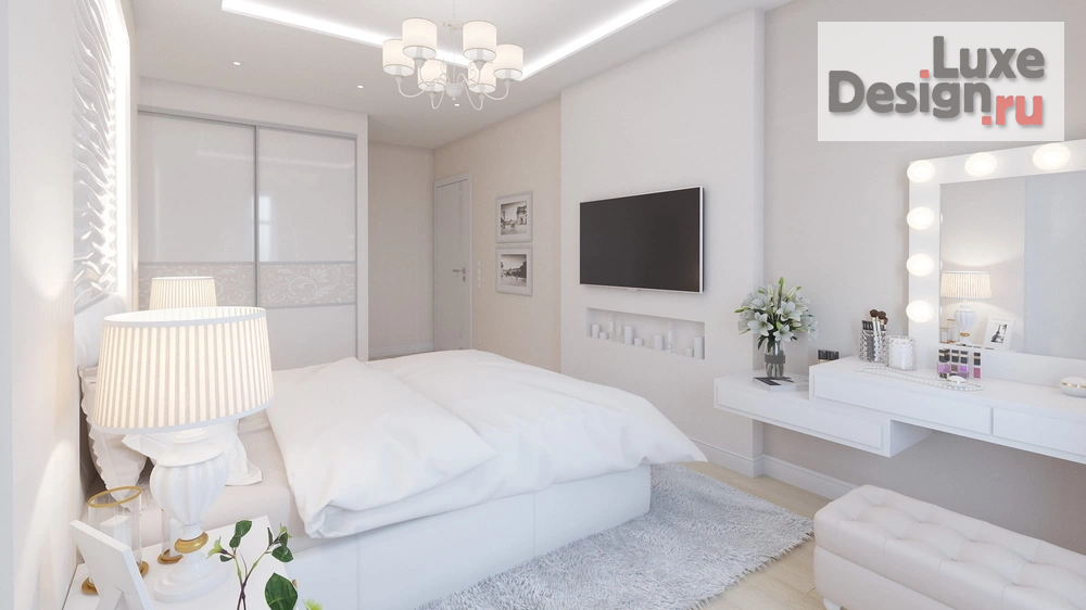 Дизайн интерьера двухкомнатной квартиры "Дизайн-проект квартиры в г. Санкт-Петербург, ЖК Времена года" (фото 14)