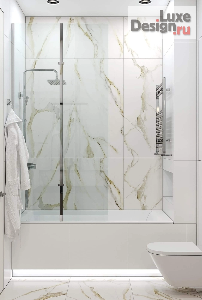 Дизайн интерьера однокомнатной квартиры "Дизайн-проект квартиры в г. Санкт-Петербург,  ЖК Ленинград" (фото 12)