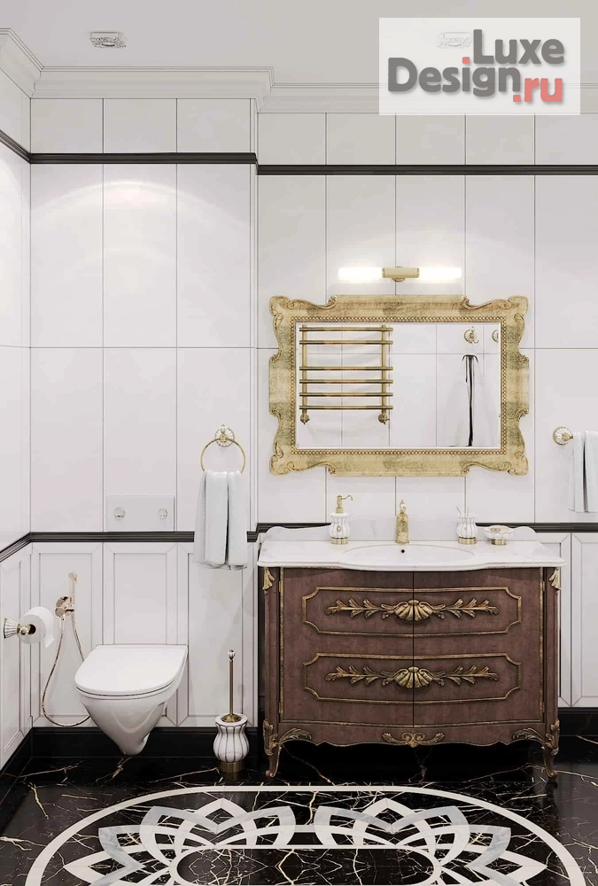 Дизайн интерьера трехкомнатной квартиры "Дизайн-проект квартира в г. Санкт-Петербург, ЖК Виктори Плаза" (фото 9)