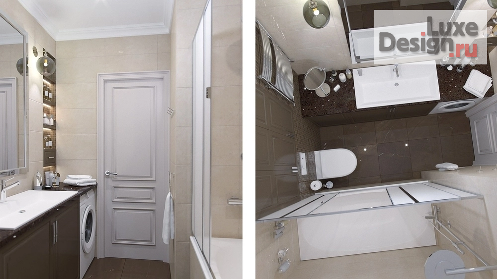 Дизайн интерьера четырехкомнатной квартиры "квартира в г. Санкт-Петербург, на ул. Центральная (Кудрово)" (фото 25)